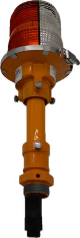 Elevated Taxiway Edge Light, Blue, 45W, 14" Height, L-861T, Crouse-Hinds ERL 5