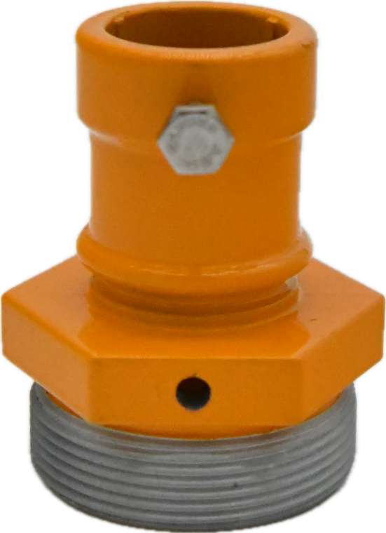 Frangible Coupling, 2", 1/4" Screw, Yellow (ERL)