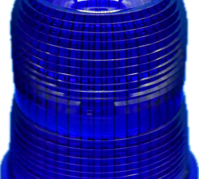 Blue Symmetrical Lexan Lens, MIRL L-861T Elevated Taxiway Edge Light